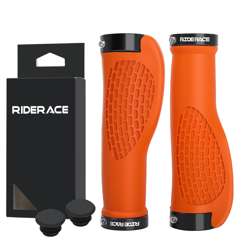 Commuter Bike Lock - Manopole in Gomma per Bicicletta Riderace,